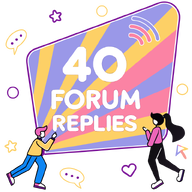 40 Forum Replies