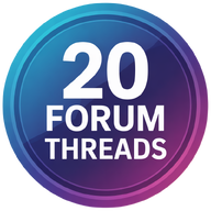 20 Forum Threads